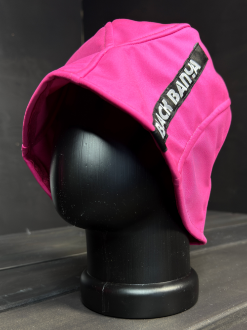 Шапка панама розовая (размер 55)