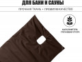 Матрас для парения с отверстием под второе дыхание Black Banya 70х200 изображние № 3
